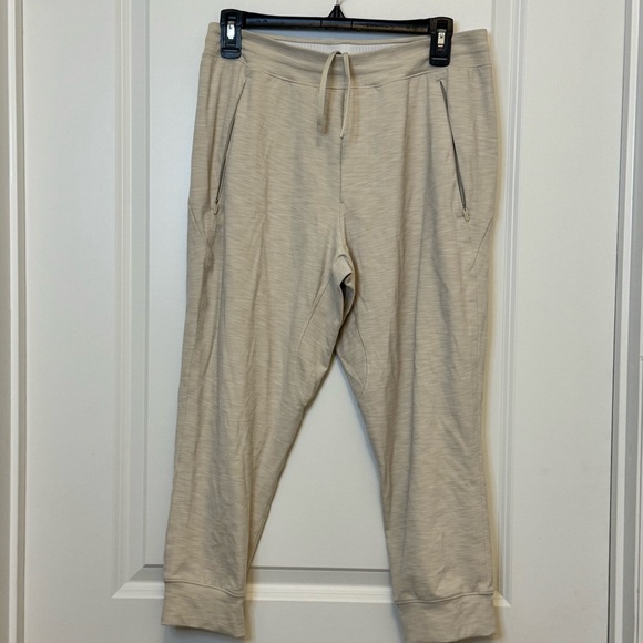 Lululemon Athletica Cream Sweatpants Relaxed Fit - Picture 1 of 4